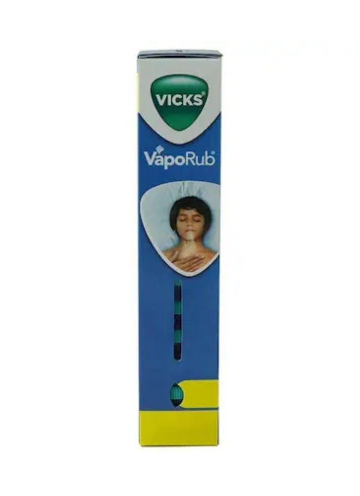 Vicks VapoRub Mini Balm – Topical Ointment for Cough and Cold Relief, Blue Green Pack, 6 Pc Set - Image 2
